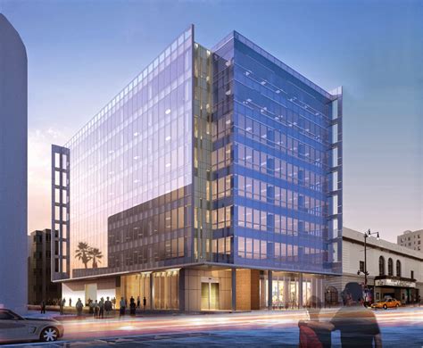 Building Los Angeles Mid Rise Office Building Breaks Ground In Hollywood