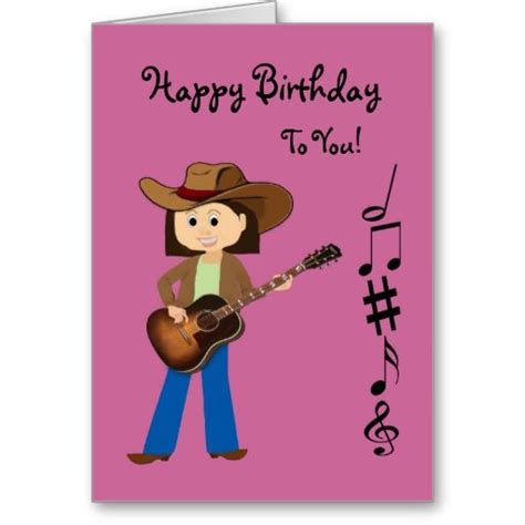 Happy Birthday Country Cowgirl Music Happy Birthday Country
