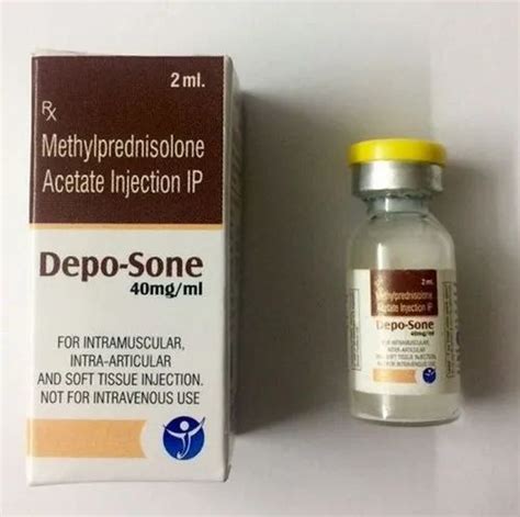 Depo Sone Methylprednisolone Acetate Injection Mg At Rs Vial In Chandigarh