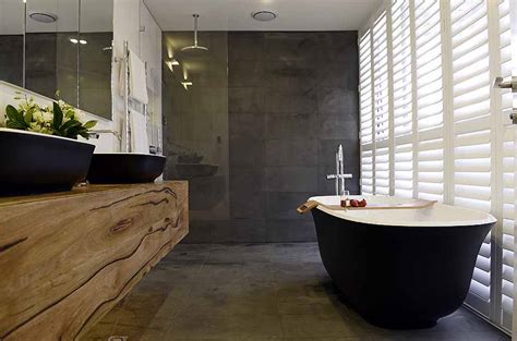 Matte Black Amiata Bath Wins The Block Master Ensuite Luxe By Design