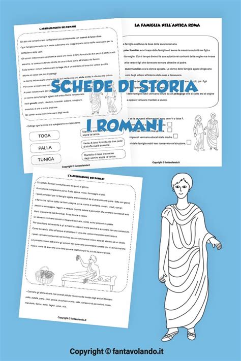 Schede Di Storia Classe Quinta I Romani Storia Attività Di Storia