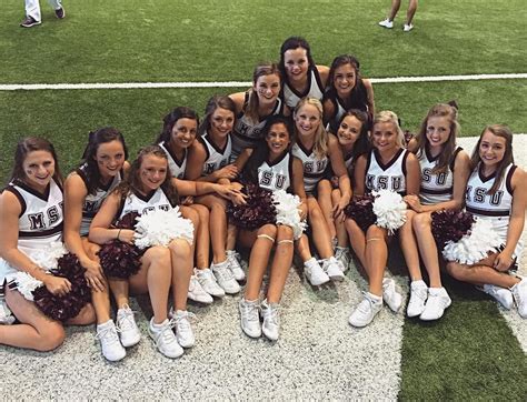 College Cheerleading Rutledge Ksu S 10 Savannah Chat Memo Instagram