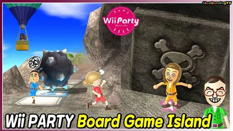 wii party board game island beginner com takumi vs julie vs haru vs abby alexgamingtv