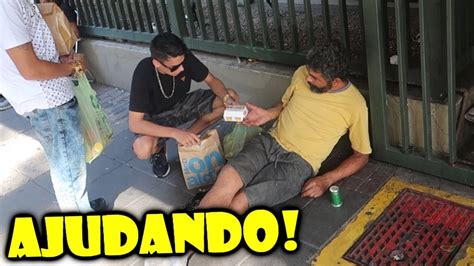 Ajudando Moradores De Rua Em SÃo Paulo Youtube
