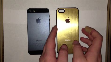 Gold Iphone 5 Case Review Youtube