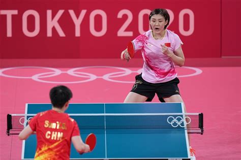 Chen Wins All Chinese Womens Singles Final In Olympic Table Tennis