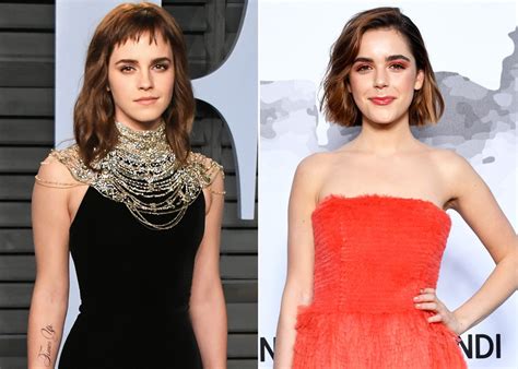 Emma Watson And Kiernan Shipka Celebrities Who Look Alike Popsugar
