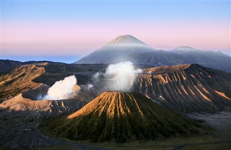 Nature Wallpaper Beautiful Scenery Of Mount Bromo A V