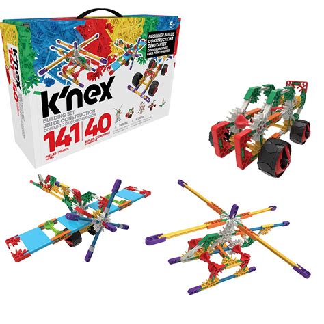 Children Knex Classics Beginner 40 Model Building Set 141 Pieces