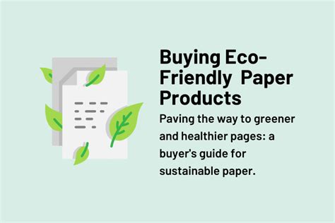 Guide To Purchasing Eco Friendly Paper Products