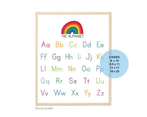 Abc Chart Upper And Lowercase Free Printable