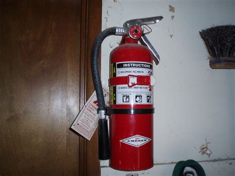 If there is a circle and a red slash. "Inspecting Portable Fire Extinguishers" online video ...
