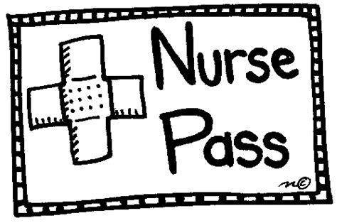 School Nurse Pass Nurse Clip Art School Nurse Office Nursing School