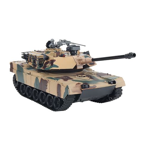 Rbrc M1a2 118 24g Rc Tank Car Vehicle Models Battle Toy