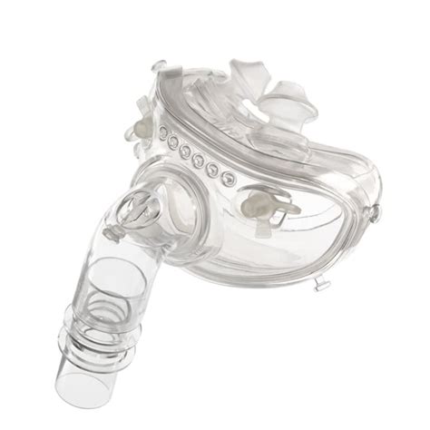 Hybrid Full Face Cpap Mask With Nasal Pillows And Headgear