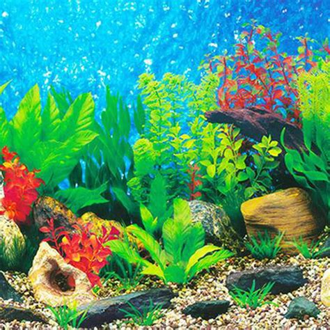Hot Sale Aquarium Background Paper Hd Picture 5d Three Dimensional Fish