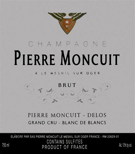 Pierre Moncuit Grand Cru Blanc De Blancs Brut Wine Library
