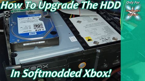 How To Upgrade The Hdd Hard Drive In A Softmodded Xbox Youtube
