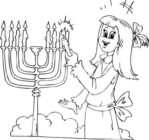 Coloring Jewish Pages Havdalah Shabbat Kids Clipart Colouring Printable