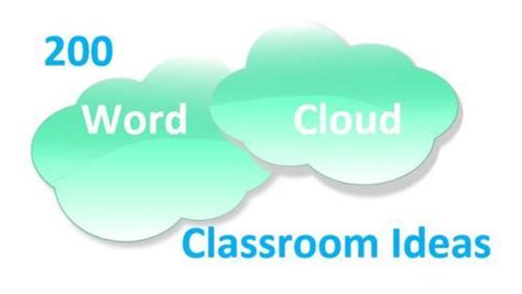200 Ways To Use Word Clouds In The Classroom Word Cloud Word Cloud