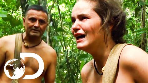 Painful Injury Forces Leah To Be Evacuated From The Jungle Naked And Afraid New Season Youtube