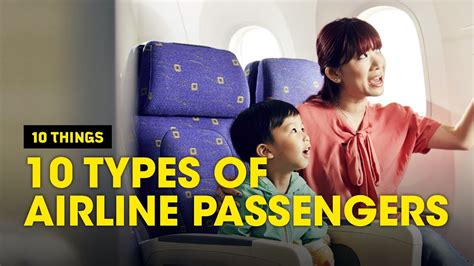 10 Types Of Airline Passengers Scoot Youtube