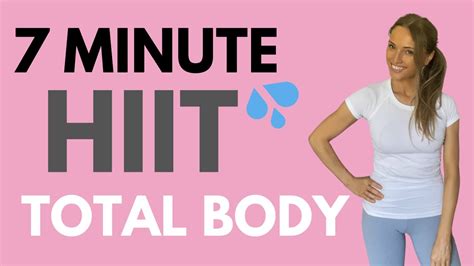 Hiit Workout At Home 7 Minute Workout Full Body Fitness Channel
