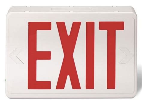 Buy Lighted 'Exit' Sign | Emergency Lighting, Emergency Supplies from ...