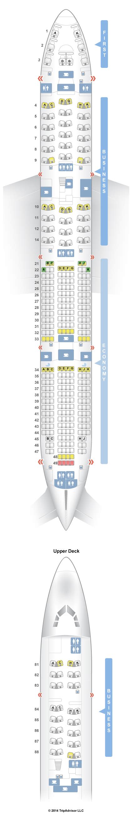Seatguru Seat Map Lufthansa Boeing 747 8 748 V1