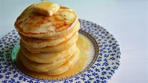 Easy Fluffy Pancakes Recipe From Scratch Youtube