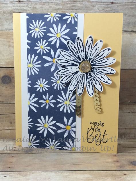 Cheerful Daisy Daisy Cards Handmade Cards Stampin Up Flower Cards