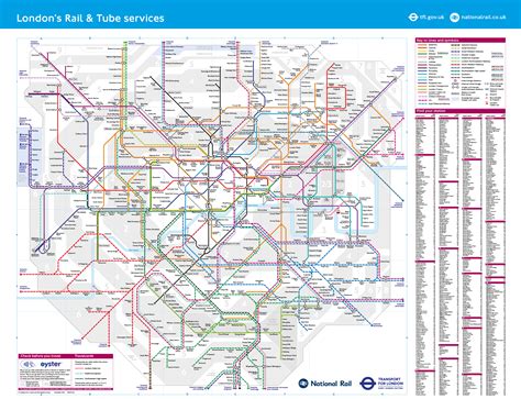 Tube And Rail Transport For London
