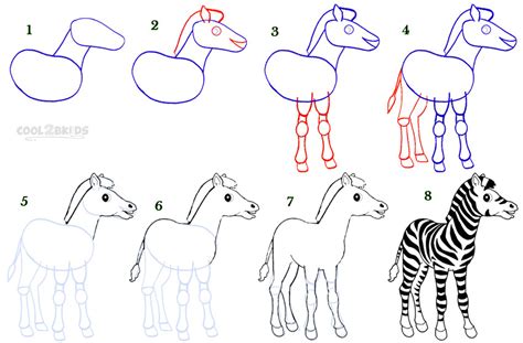Https://wstravely.com/draw/step By Step How To Draw A Zebra