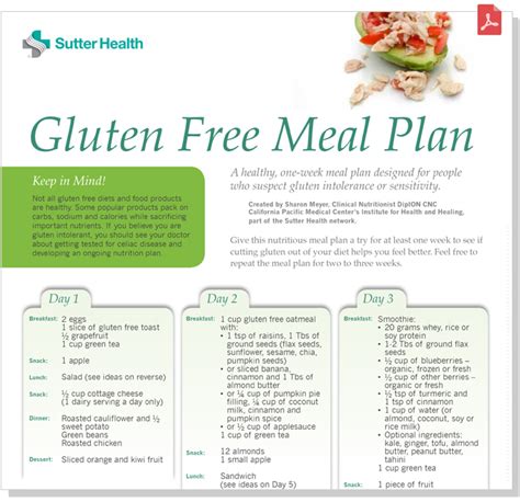 Plant Based Gluten Free Meal Plan My XXX Hot Girl
