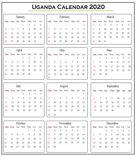 Printable Calendar Diy