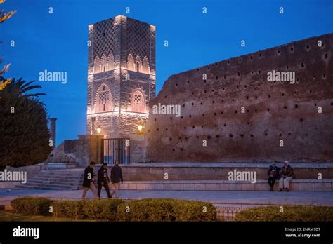 Hassan Tower Rabat Morocco Stock Photo Alamy