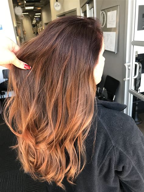 Copper Balayage Copper Balayage Long Hair Styles Hair Styles