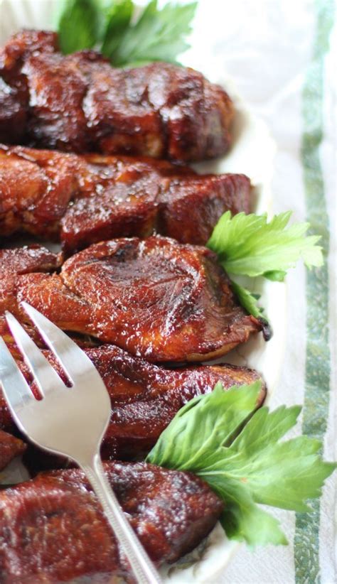 Let rest at room temperature for at least 15 minutes and up to 2 hours. Oven BBQ Country-style Ribs