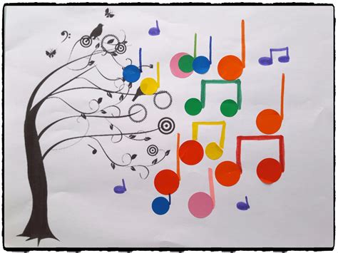 Illustration à propos arbre de swirly avec des notes de musique, illustration de vecteur. L'arbre à musique - Mes humeurs créatives