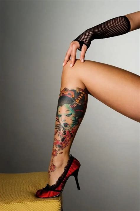 77 Best Leg Tattoos For Women To Crash The Earth Tattoos Design Idea