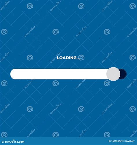Isolated Loading Bars Stock Vector Illustration Of Interface 165323649