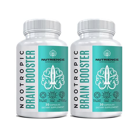 Nootropic Brain Supplement With Ginko Biloba Natural Brain Booster