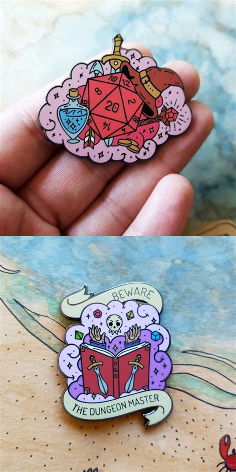 Pretty Pins Cool Pins Dungeons And Dragons Dnd Enamel Pin