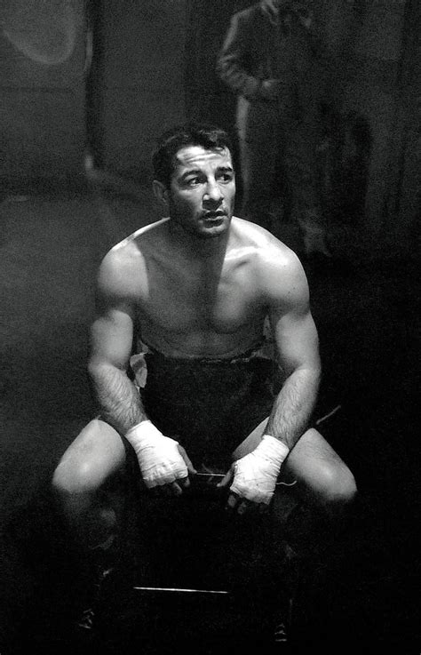 Rocky Graziano Middleweight Champion Boxer Portrait Taken By Director