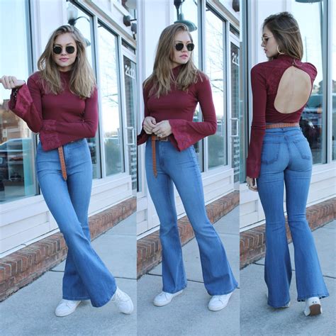 What To Wear With Flared Jeans In Fashion Style