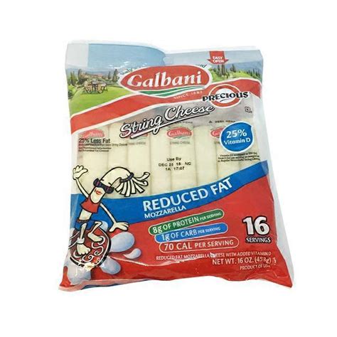 Galbani Galbani Reduced Fat Mozzarella String Cheese