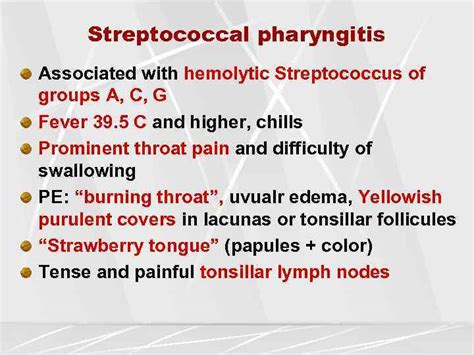 Differential Diagnosis Of Pharyngitis Main Inflammatory Throat