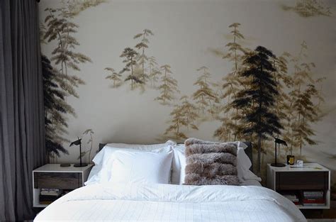 Design Inspiration Suzanne Shakers Serene Muralled Bedroom Bedroom