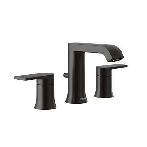 There is a plastic retainer not with two tabs used for removal. Moen Two-Handle Widespread Widespread Bathroom Faucet ...