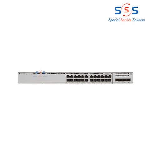Cisco C9200 24p E Catalyst 9200 With 24 Port 1gbe Poe 370w Network